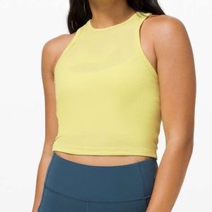NWT Lululemon LA Front Racer Crop Tank